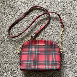 NWOT Tartan Steve Madden Purse